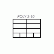 Boite à compartiments fixes - Bleu / 12_1