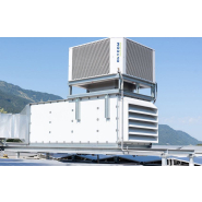 Tour de refroidissement adiabatique à deux étages breveté par Oxycom - IntrCooll Plus pour bâtiments industriels et commerciaux_1
