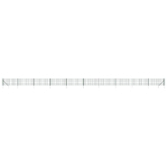 Vidaxl clôture en treillis métallique et piquet d'ancrage vert 1,1x25m 154138_1