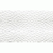 Canapé-lit Club Deluxe convertible express 120 cm - Sommier à lattes - Cuir blanc cassé - Matelas 16 cm_1