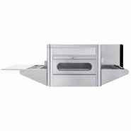 Four convoyeur électrique Prismafood - 15 pizzas Ø30 cm/h - Cuisson uniforme et programmable_1