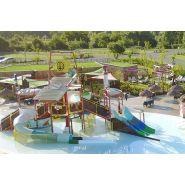 Installation aquatique ludique pour jardins d'eau et parcs aquatiques