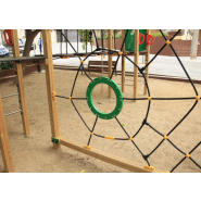 Structure de jeu en bois Euria JEK03 - Collection KLASIK - matériaux durables et conformes EN1176-1:2017_1