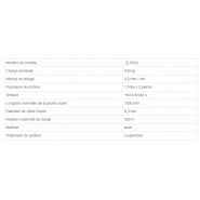 Plate-forme suspendue en acier ZLP630 - nacelle suspendue - charge nominale 630 kg_1