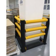 Barrière de sécurité A-Safe - Protecteur de colonne adaptable et flexible pour colonnes de toutes tailles_1