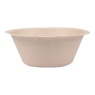 Bol en bagasse naturelle 250ml Ø11,4x4,4cm par 1500_1