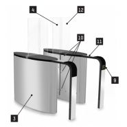 Couloir sécurisé de passage - Automatic Systems SL901 - puissance consommée 250 W_1