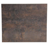 Plateau rectangle de table d'intérieur Tavola 60x70cm stratif Underground Rouil_1