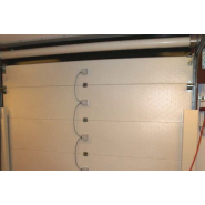 Porte de garage anti-effraction pare-balles et anti-explosif, avec fermeture hermétique et motorisation solide - Ultimium_1