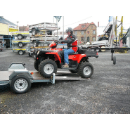 Remorque pour le transport d'un quad - erde - ch 751_1