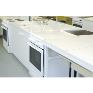 Évier 1 cuve avec 2 égouttoirs - 1200 x 600 x 900 mm - Réf ECEXX-2 - BIOLAB_1