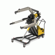 LGH3100B, 100 tonnes, 3 mâchoires, Extracteur Lock-Grip à griffes hydrauliques avec chariot et pompe électrique, 115 V_1