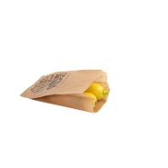 Sachet kraft brun fruits et légumes - capacité 500g - 14+9x20,5cm - par 1000_1