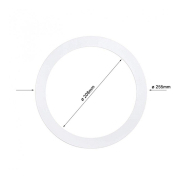 Anneau blanc supplémentaire pour downlight 25,5cm - réf il001_1