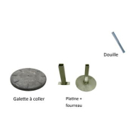 Balise de renforcement temporaire d'un marquage - K5d - STI Balisage routier en polyéthylène soufflé avec film rétroréfléchissant haute intensité_1