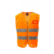 Gilet haute visibilité - Maille respirante, bandes rétroréfléchissantes - ACE MESH - S00244-P058 - Payper_1