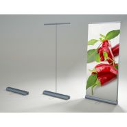 Kakémono roll-up double face - 85, 100 ou 120 cm - Enrouleur aluminium robuste et économique_1