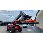 Balai mixte Bergamini avec brosses en acier et polypropylène