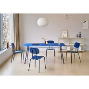 Chaise NEW-SCHOOL - design vintage revisité, empilable, configurable et polyvalente_1