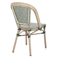 Chaise Silveira verte  45 x 59 x 88 cm - par 8_1