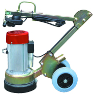 Ponceuse de sols Alpha - compacte et légère 42 kg - segments diamants remplaçables - marque Romus_1