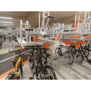 Rack à vélo double étage avec entraxe ajustable  375, 400, 450 ou 500 mm_2
