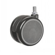 Roulette pour meuble pivotante, à tige filetée_1