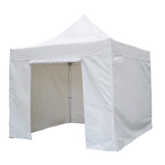 Tente pliante 3x4.5m - Structure acier, toile polyester 200 g/m² avec sac de transport_1