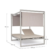 Daybed Konnor Rastin 149 x 213 x 196 cm_1