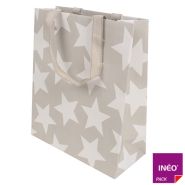 Sacs papier luxe pelliculé mat ou brillant Inéo Pack – personnalisables avec poignées variées et robustes_1