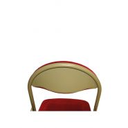 Charlotte - chaise pliante - vif furniture - bronze/bordeaux_1
