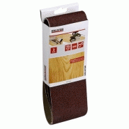 Lot de 3 bandes de ponçage - grain 180 - 100 x 610 mm - Abrasifs de ponçage_1