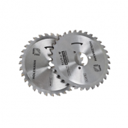 Scie double lame HOLZMDBS125_230V - coupe multi-matériaux avec système innovant et moteur performant_1