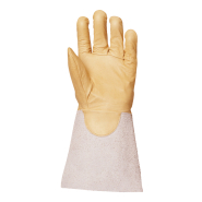 Sur-gants d'électricien en cuir fleur de vachette - hydrophuge, non-isolants, manchette 15 cm - PME30-T10 - Réf. MO2550 - Coverguard_1