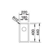 Blanco Claron 180-IF - Évier en inox avec cuve de 130 mm - Blanco Professional France_1