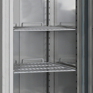 Congélateur 2 portes en acier inoxydable pour cuisines professionnelles | tefcold - RF1420C_1