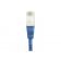 Cordon RJ45 catégorie 6 F/UTP bleu - 1,5 m - Blindé en cuivre - Normes ANSI/TIA 568 et ISO 11801_1