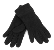 Gants polaires pour enfant - Réf: KP882 - polyester résistant, doux et souple - tailles 6/9 et 9/12 ans - couleurs Black et Navy_1