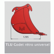 Godet de pelle universel (tlu) - Martin - système intégré BTS, contrôle de la qualité et conception conique_1