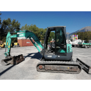 Mini-pelle compacte avec 1400 heures d’utilisation