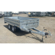 Remorque roues dessous - 3,00 X 1,50 M - 2000 KG - ZASLAW HL300TH_1