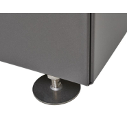 Bac à palmier Olbia carré - Réf : 201275.Gpro - Design épuré et robuste, en acier galvanisé_1