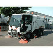 Balayeuses compactes Scarab Minor - 2.5m3 - vitesse 65km/h - balai central et latéraux_1