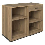Comptoir Vertigo T01 MDF noir et olivier 120x60x93cm_1