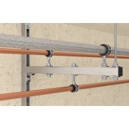 FRS-L Universel - Colliers de fixation Fischer - acier électrozingué avec deux vis et verrouillage rapide_1