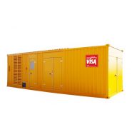 Groupe électrogène en container P 1150 CO 50 Hz triphasé - Visa - 1250.0 kVA - moteur diesel industriel et alternateur Brushless_1