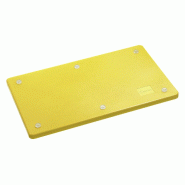 Planche à découper PRO 53x32 W-R A120511 Bartscher - Jaune_1