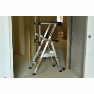 Plate-forme individuelle roulante 2 marches à hauteur fixe - sans stabilisateur - Masterguard_1