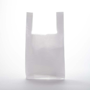 Sac bretelles réutilisables blanc PEBD 50µ 26x12x45cm - par 500_1