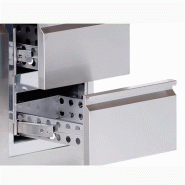Soubassement réfrigéré 6 tiroirs GN 1/1 - 255 L | 1795x700x650 mm | L2g - 6D-U-GN3100TN_1